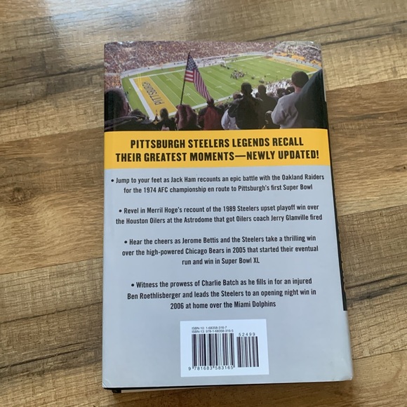 🏈Pittsburgh Steelers Game of My Life Memorable Stories of Steelers Football Book - Picture 2 of 14